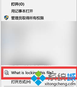 Windows10文件被占用无法删除的解决步骤2