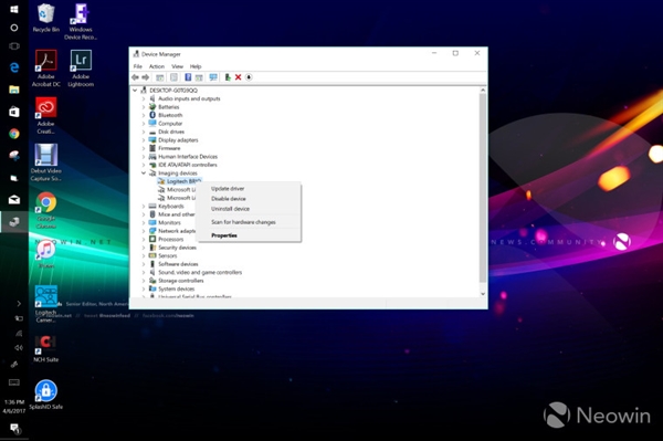 升级Windows 10创意者更新后罗技摄像头罢工：这样解决