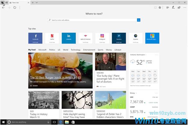 Windows 10 Redstone 3从操作系统中去除Edge浏览器更新