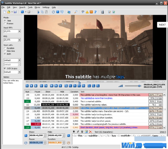 5个最好的Windows 10的字幕编辑软件