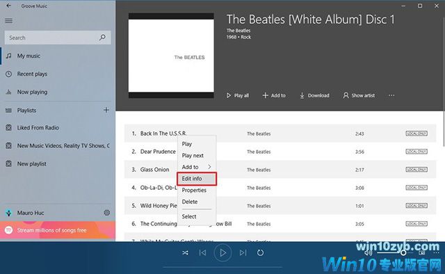 音乐元数据信息,如何编辑win10系统音乐元数据信息(6)