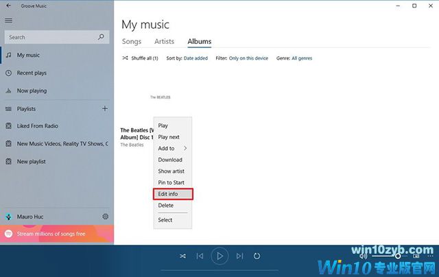 音乐元数据信息,如何编辑win10系统音乐元数据信息(2)