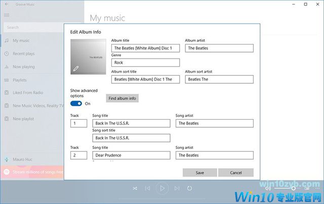 音乐元数据信息,如何编辑win10系统音乐元数据信息(3)