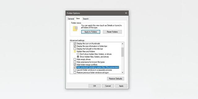 Win10系统怎么隐藏desktop.ini文件 Win10系统怎么隐藏desktop.ini文件