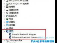 win10总是显示蓝牙已关闭了怎么办？