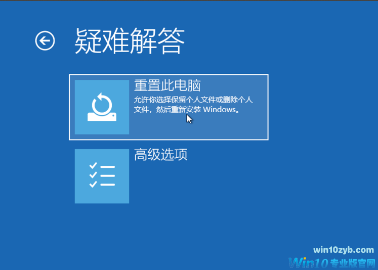 win10无法进入系统