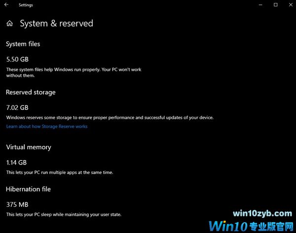 Windows 10 19H1新版18312推送：预留存储上线、重置UI调整