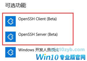 win10怎么安装OpenSSH的详细操作教程