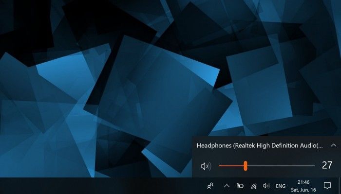 在Win10上使用Win7的音量控制界面的照片 - 2