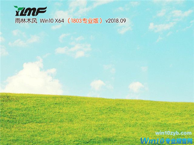 雨林木风 Win10 x64(1803专业版)v2018.09