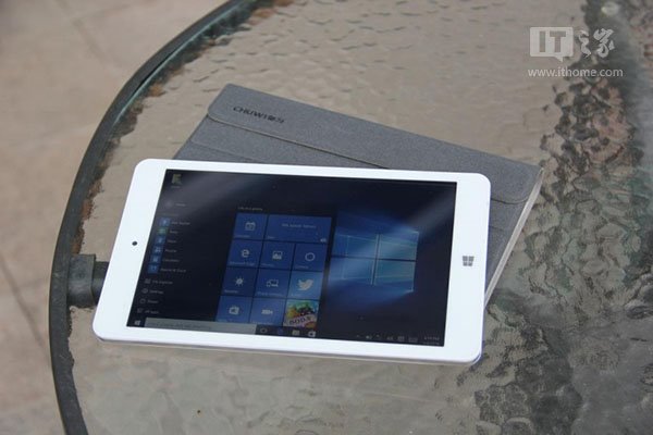 驰为推8英寸Win10/安卓双系统平板:支持USB-C,配键盘