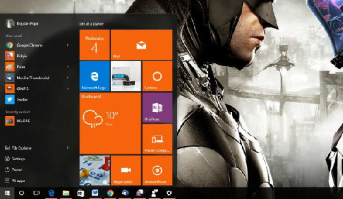 Win10更新开始菜单 用户吐槽不断