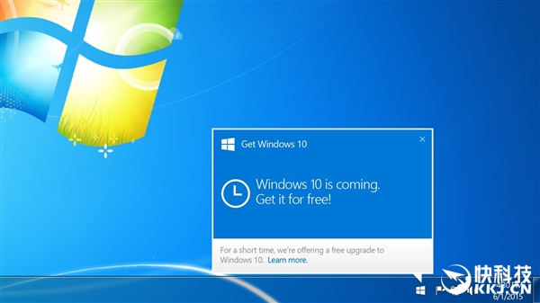 Win7苦不堪言：Win10升级补丁强行复活！