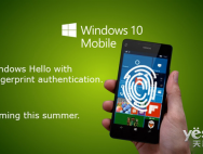 Win10 Mobile周年更新将支持指纹识别功能