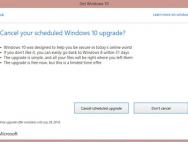微软承认：擅自决定Win10升级时间！