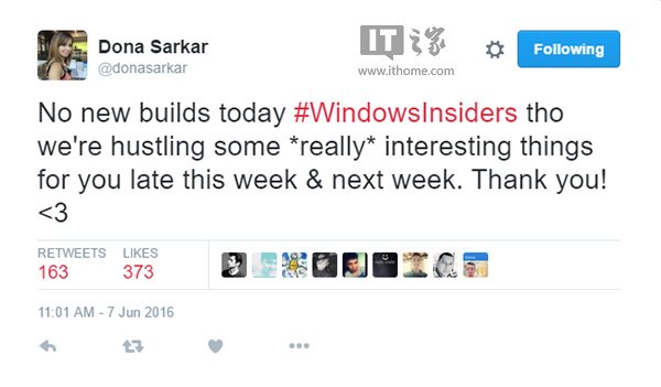 微软唐娜姐：Win10 Mobile新预览版&ldquo;很有意思&rdquo;，即将推送