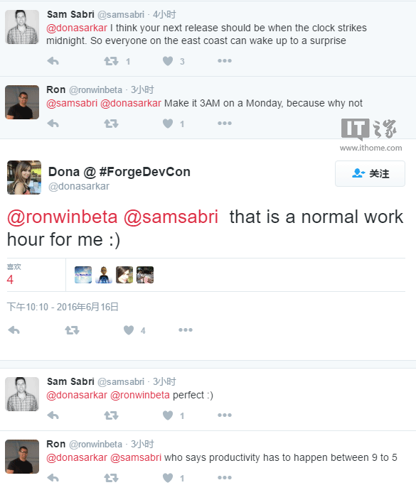 微软娜姐美国凌晨发布Win10预览版14367：自称&ldquo;夜猫子&rdquo;