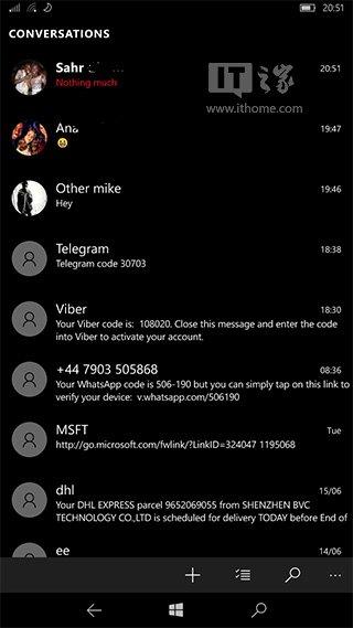 Win10 UWP新版《Skype》泄露发送手机短信功能