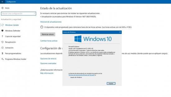 累积更新KB3176929发布：Windows 10版本升至14393.10