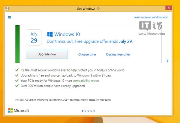 消费者群体组织：12%的Win10用户回滚系统，一半是故障导致