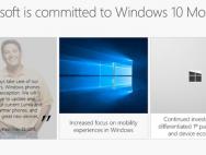 微软绝不抛弃Win10 Mobile：让风吹干流过的泪和汗