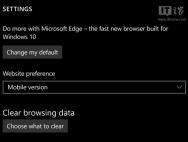 Win10 Mobile预览版14946：Edge浏览器帝位不保