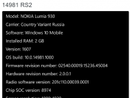 Windows 10 Mobile Build 14981截图曝光