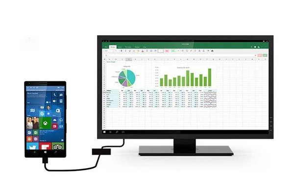 现在的Win10手机也能外接显示器键鼠，但不能运行