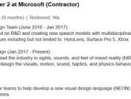微软员工 LinkedIn 资料曝光 Windows 10“NEON”新 UI 项目
