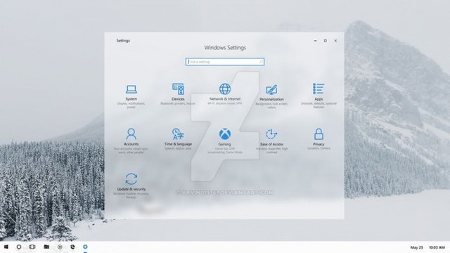 美到苹果都想哭，Win10毛玻璃界面曝光 