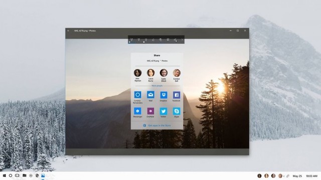 美到苹果都想哭，Win10毛玻璃界面曝光 