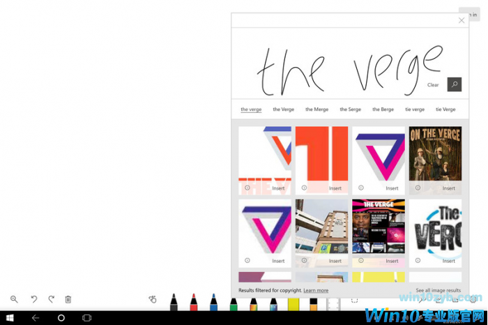 微软白板应用曝光 展示未来Windows 10手写笔支持
