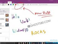 微软改进了Win10版OneNote的绘图模式