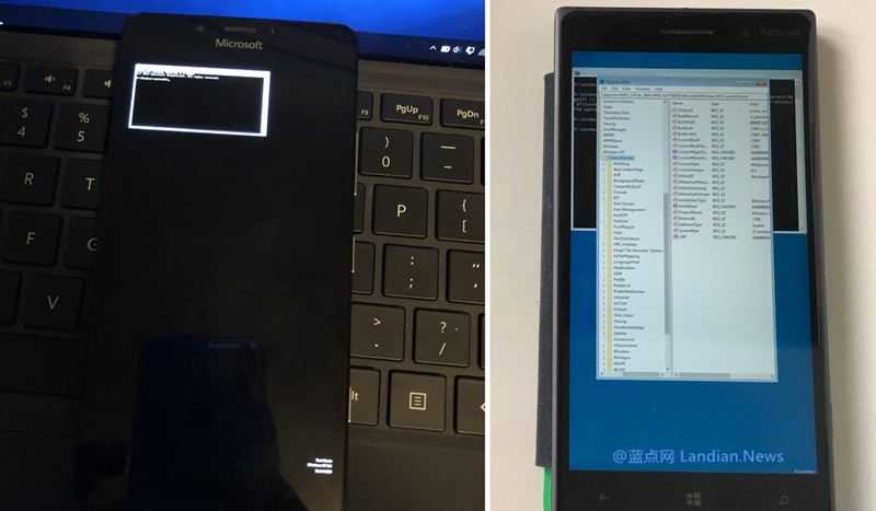 Lumia 1520在Windows 10 ARM版中成功运行.png